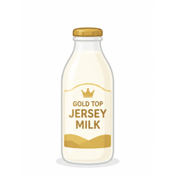Gold Top Jersey Milk